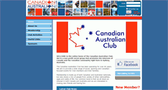 Desktop Screenshot of canadianaustralianclub.com